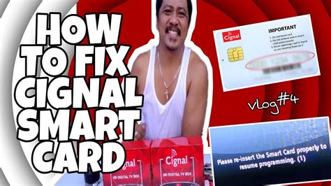 cignal please insert smart card|cignal tv troubleshooting.